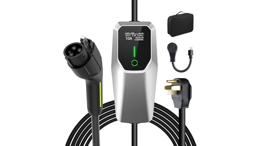 portable 240v ev charger
