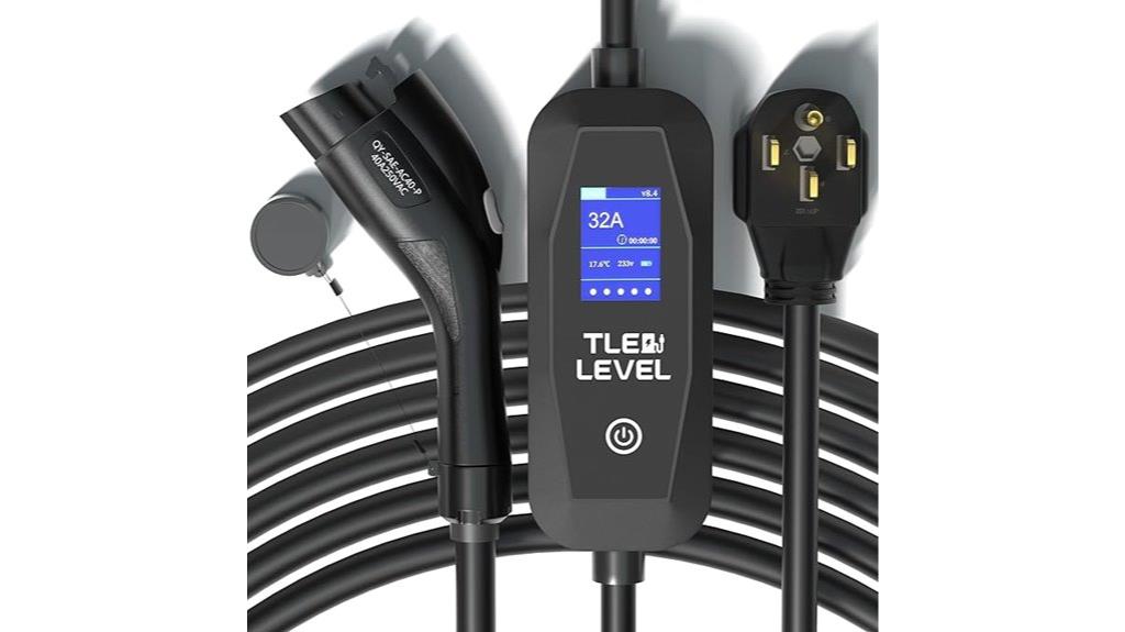 portable 40 amp ev charger