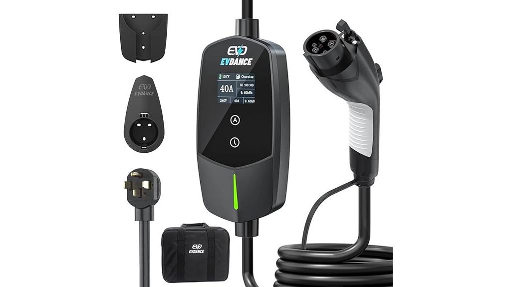 portable 40a ev charger