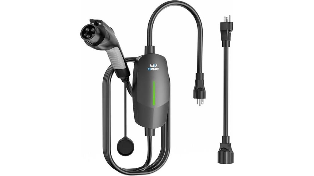 portable level 1 2 ev charger
