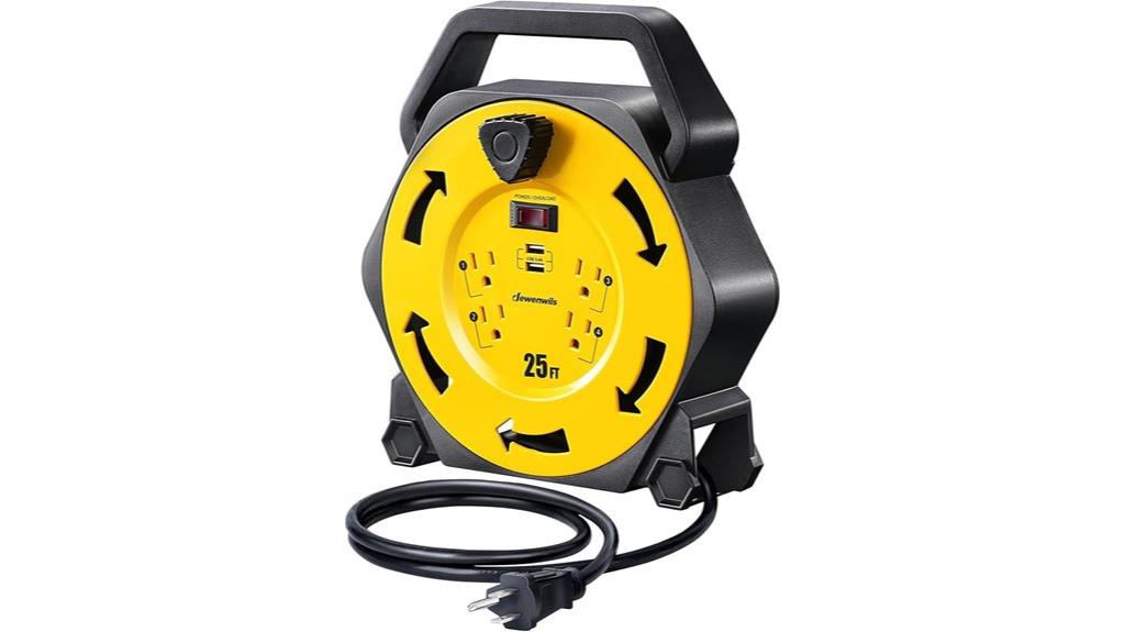 portable power strip reel