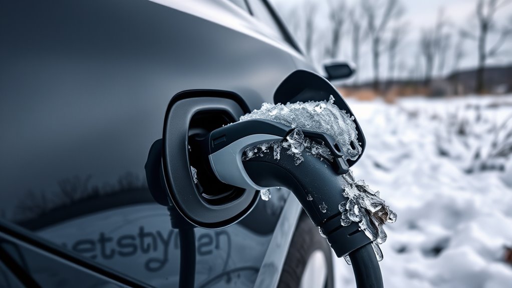 preventing frozen ev charging