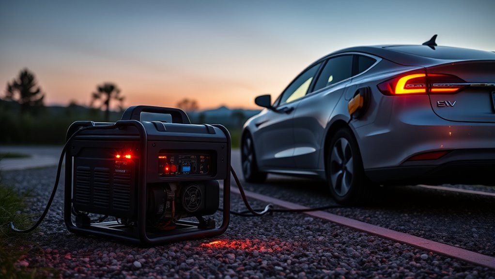 safe generator charging practices