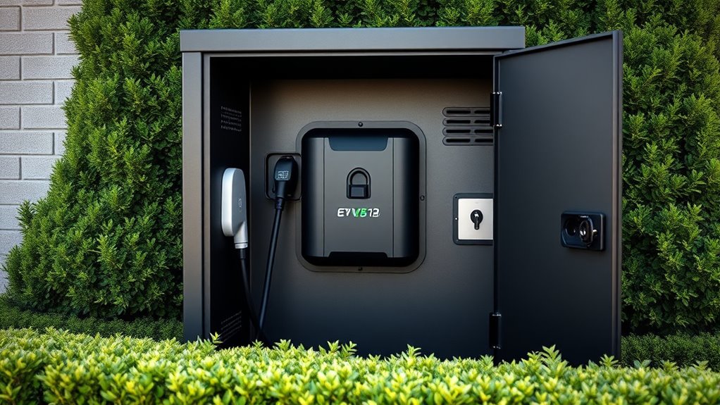 secure durable enclosure installation