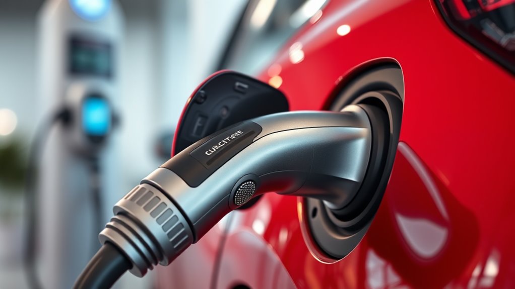 secure weatherproof charging connection