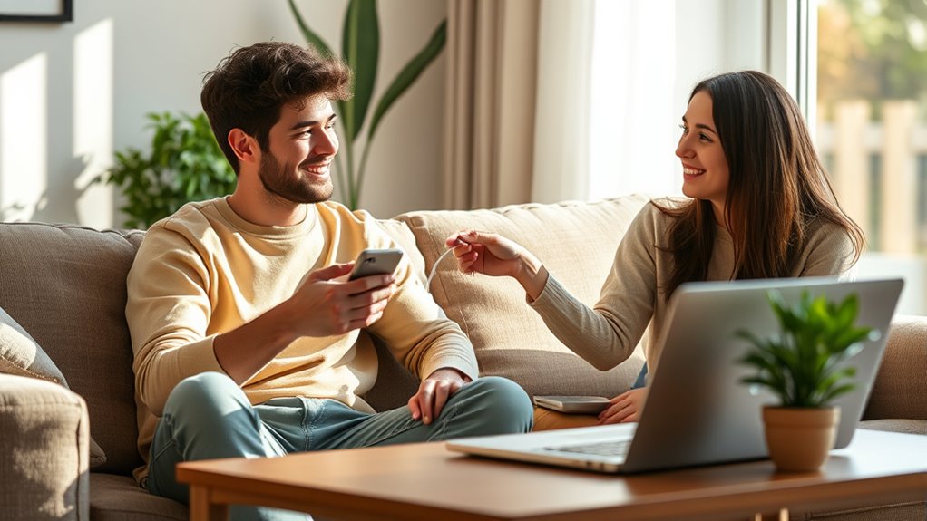 share care charge safely