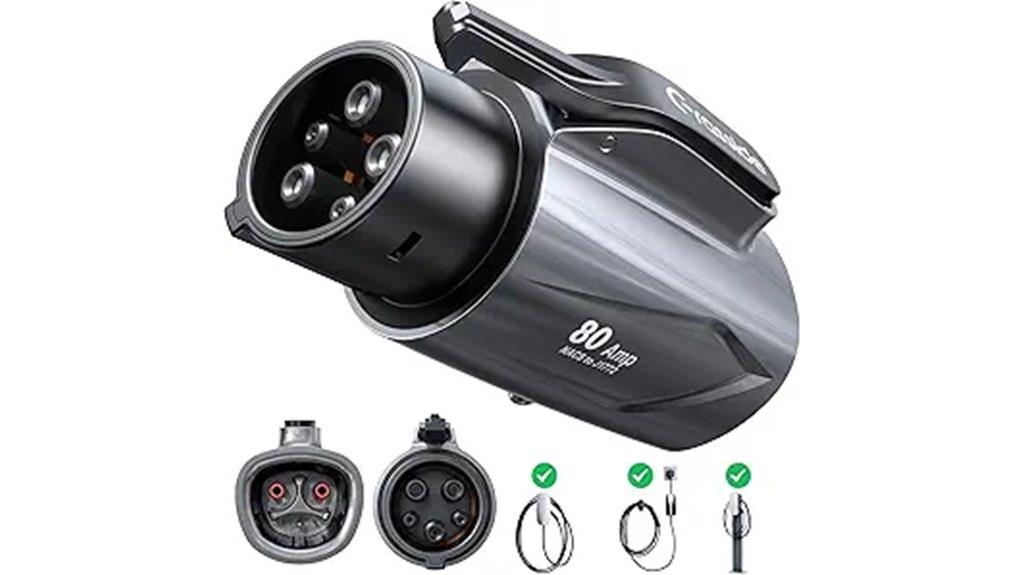 tesla j1772 charging adapter