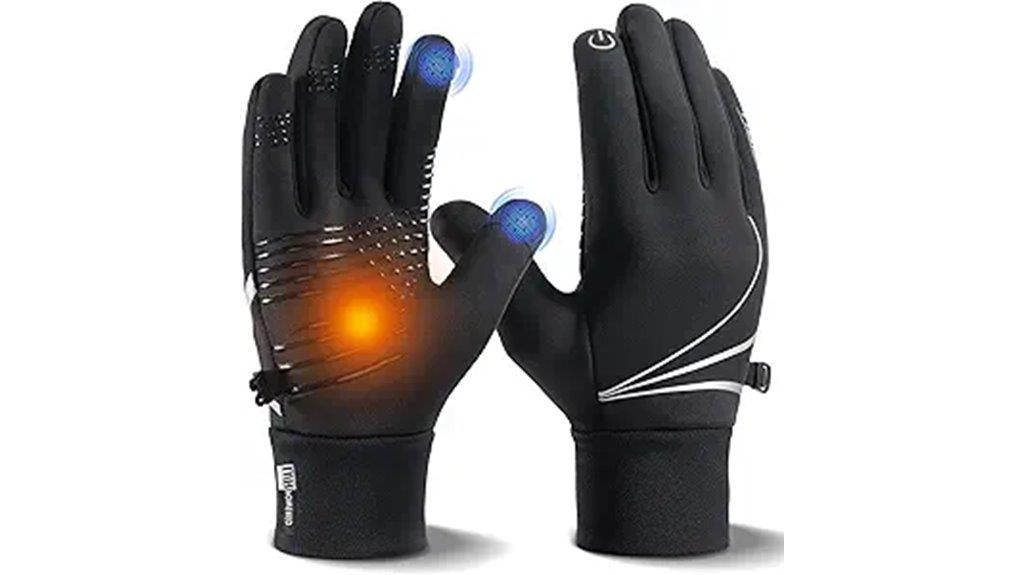 thermal touchscreen winter gloves