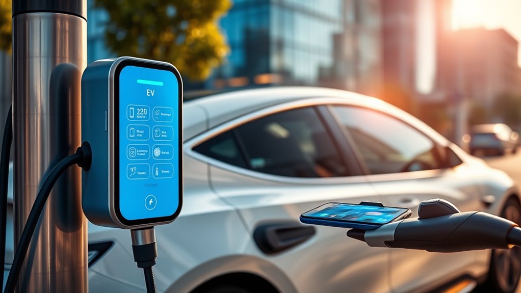 top app controlled ev chargers