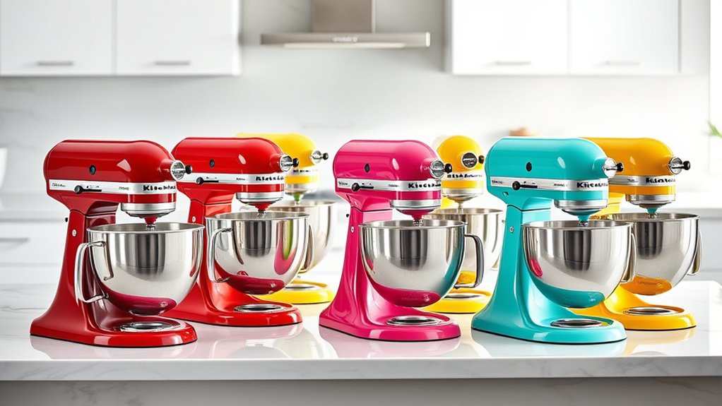 top colorful mixer options