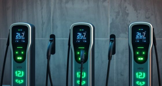 top ev chargers with display