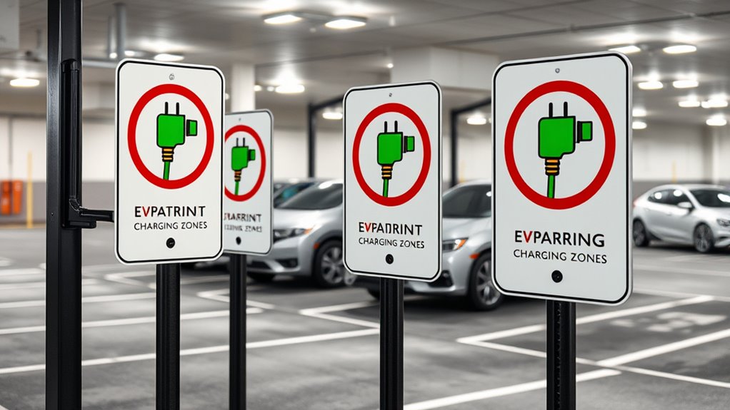 top ev charging signage
