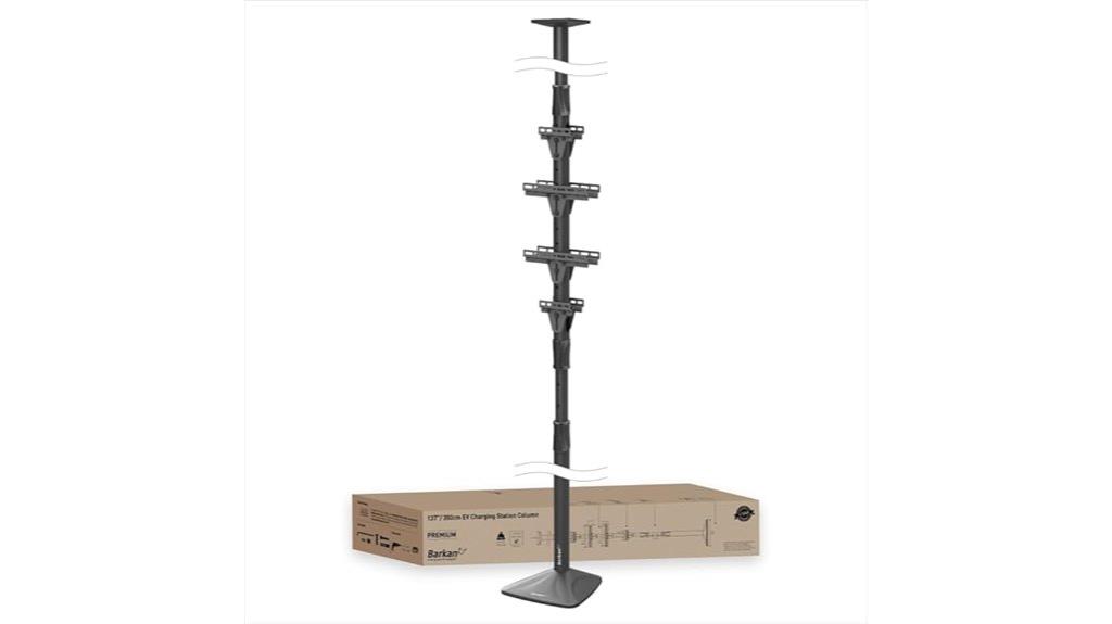 universal ev charging column