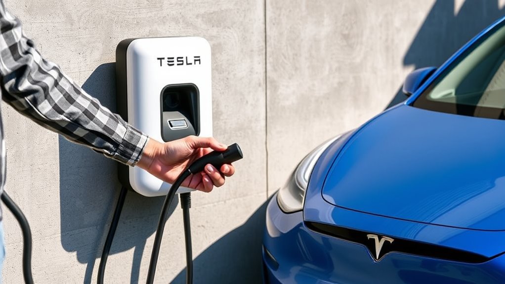 using non tesla ev adapters