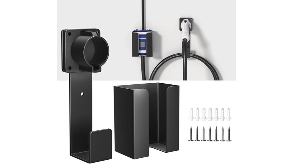 wall mount ev cable holder