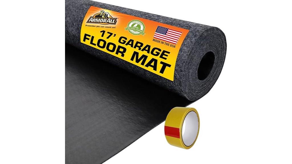 waterproof durable garage mat