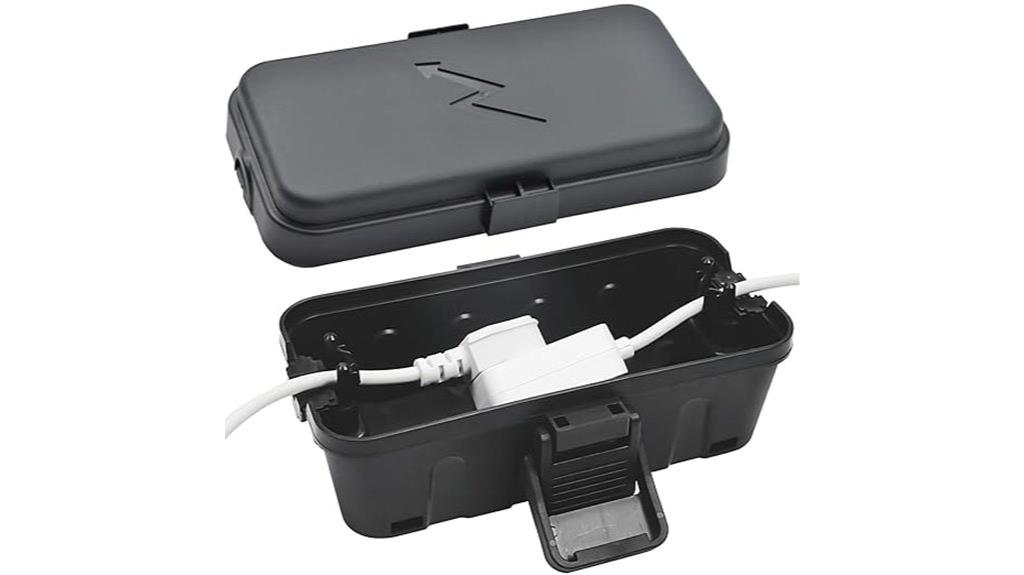 weatherproof electrical connection box