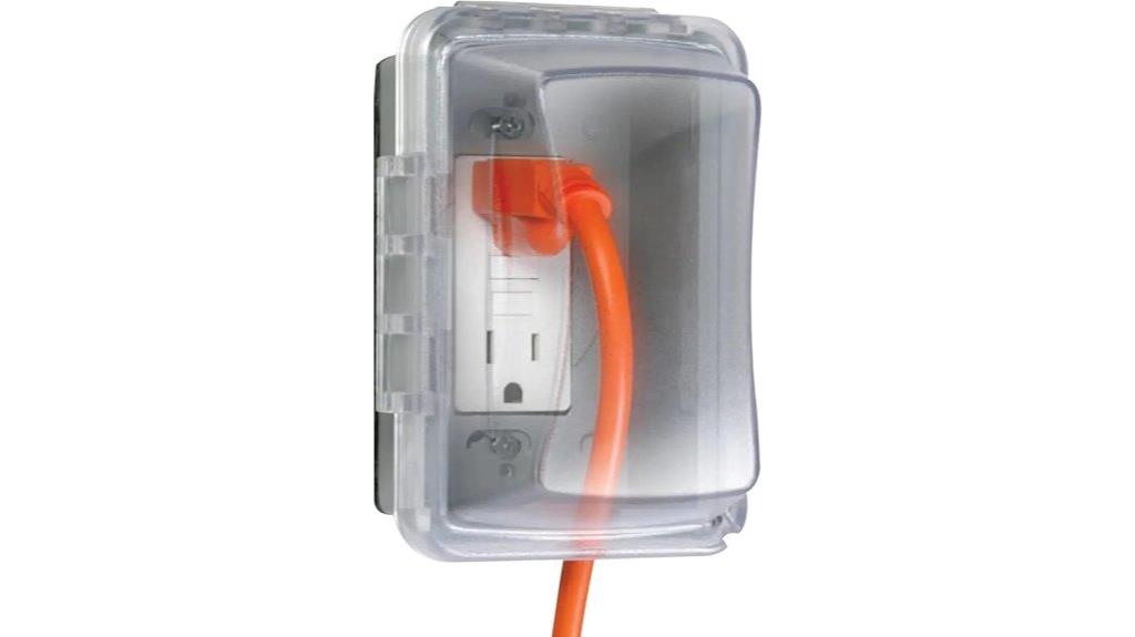 weatherproof electrical outlet cover