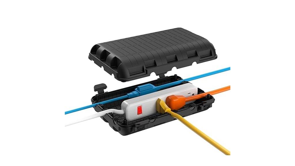 weatherproof outdoor power box