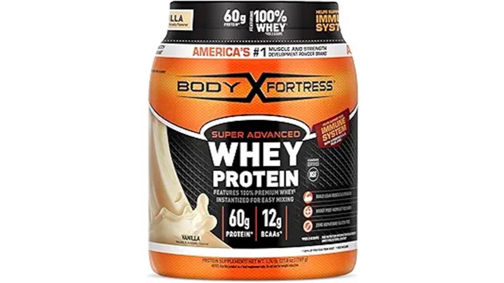 whey protein with vitamins
