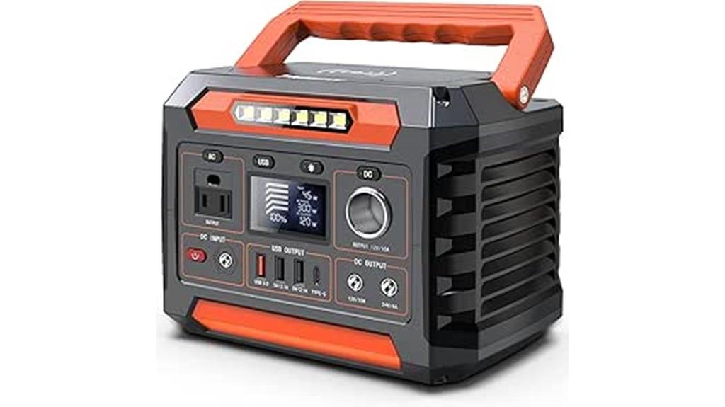 300w portable solar generator