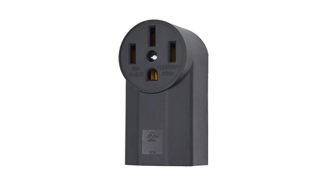 50 amp power outlet