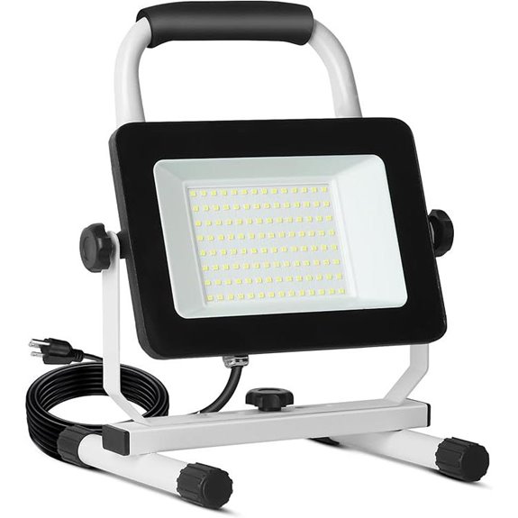 UFOND 6000 Lumen LED Work Light with Stand