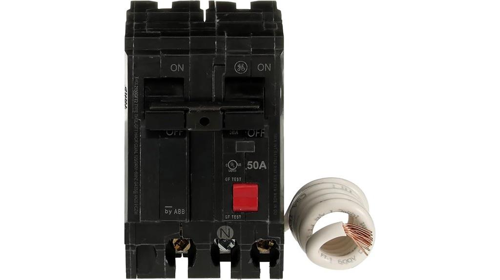 abb 50a double pole gfci