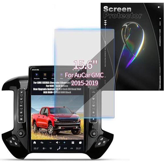 Anti-Scratch Screen Protector for AuCar 15.6