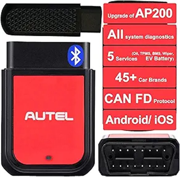 Autel MaxiAP AP2500 Bluetooth OBD2 Scanner