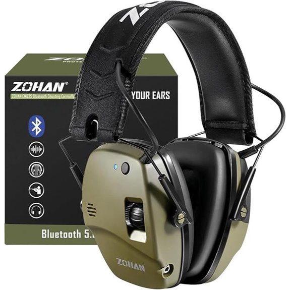 ZOHAN Bluetooth 5.4 Active Noise Canceling Earmuff