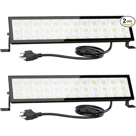 Onforu 100W LED Shop Lights (2 Pack)