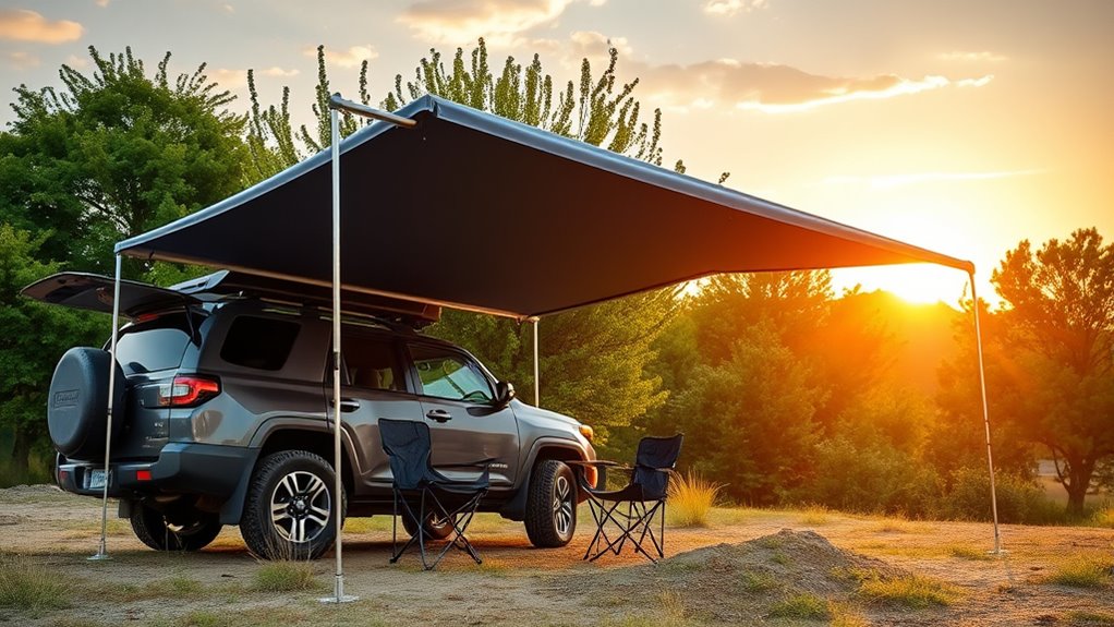 camping awning selection tips