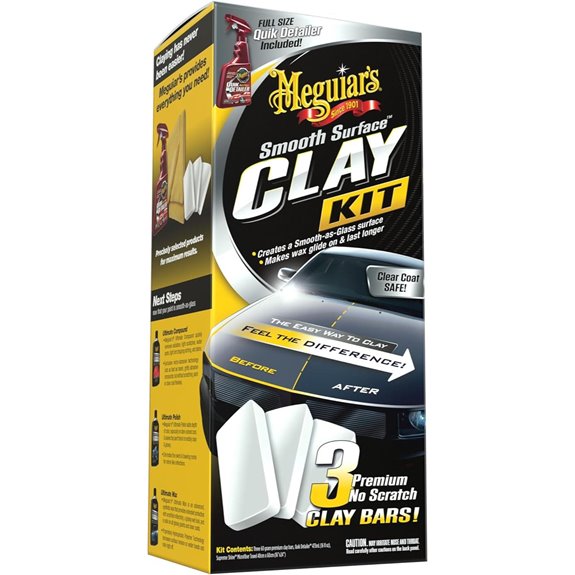 Meguiar's G191700 Car Clay Kit for Smooth Finish
