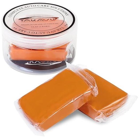 TAKAVU Car Clay Bars 2 Pack for Auto Detailing