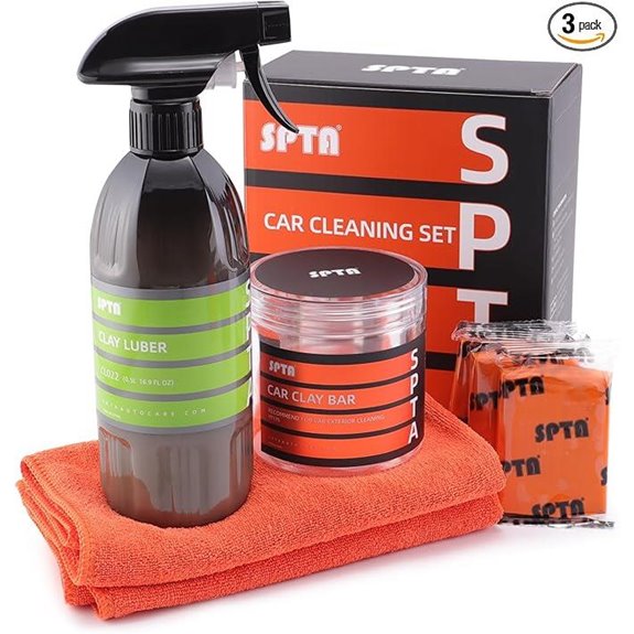 Clay Bar & Luber Kit (3 Pack 300g) for Car Detailing