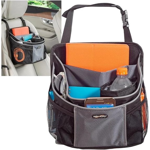 High Road DriverStash Car Seat Organizer with Cup Holder