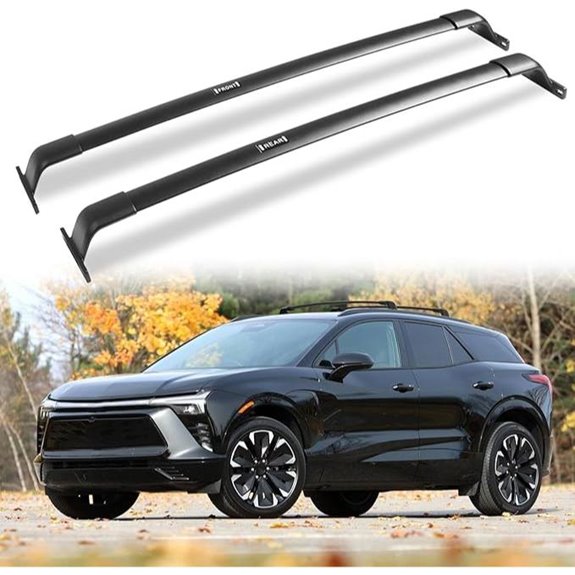 Cross Bars Roof Rack for Chevy Blazer EV (220LBS)