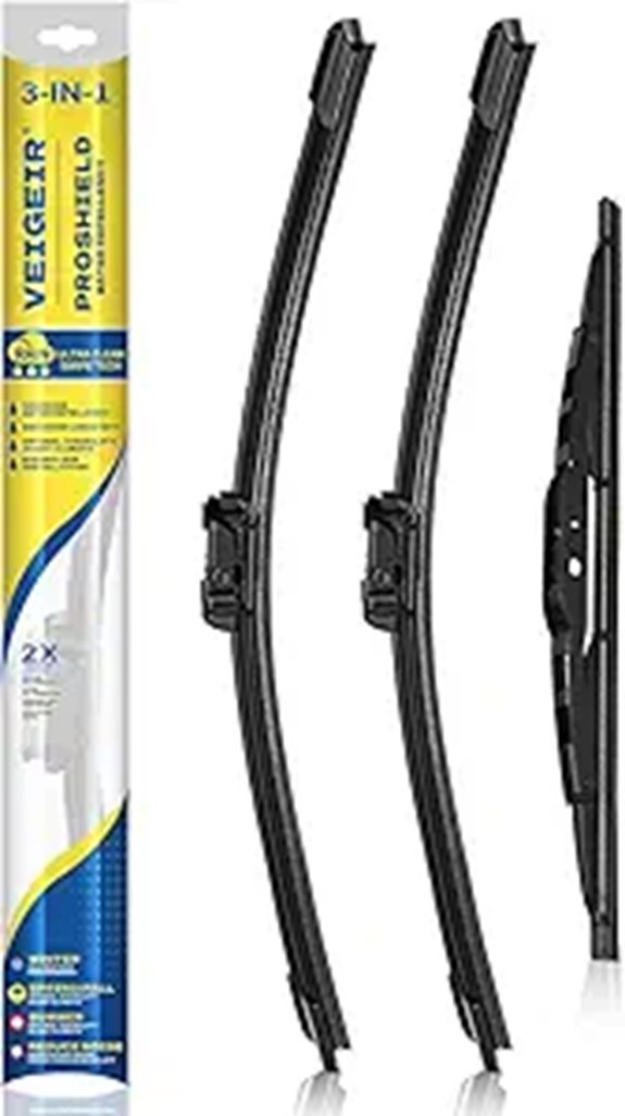 3 Pack Windshield Wiper Blades for Chevy Bolt EV
