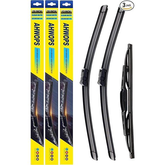 3 Wiper Blades for Chevy Bolt EV 2017-2021