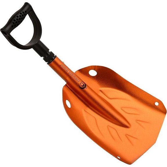 Crescent Moon Collapsible Snow Shovel for Adventures