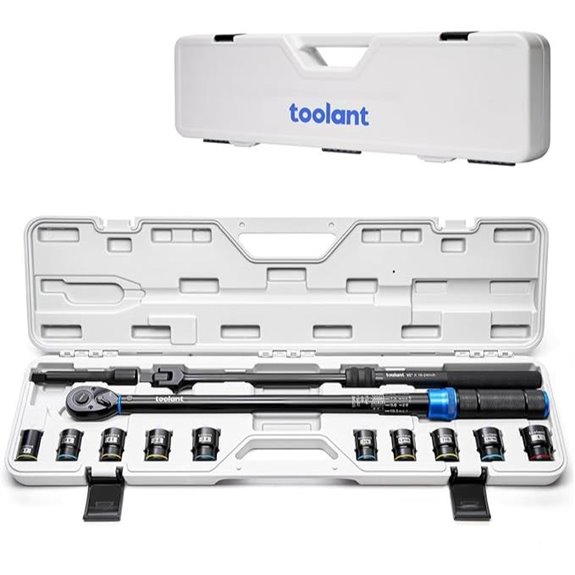 Toolant 13PCS Click Torque Wrench Set