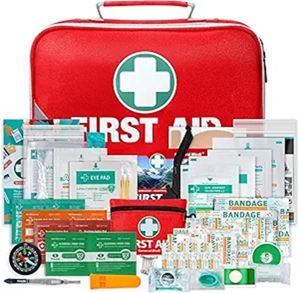 General Medi 2-in-1 First Aid Kit (258 Pieces)