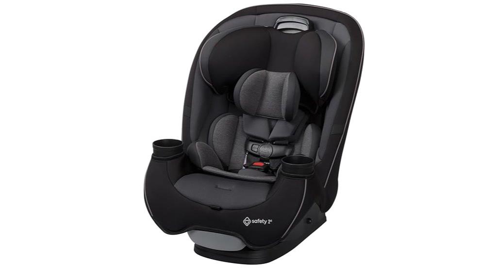 convertible car seat with safety