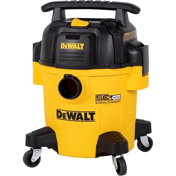 DEWALT 5 Gallon STEALTHSONIC Wet and Dry Vacuum