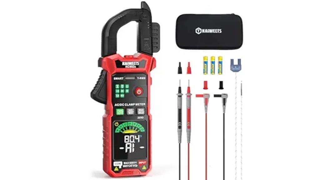 digital clamp meter features