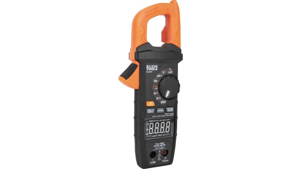 digital clamp meter specifications