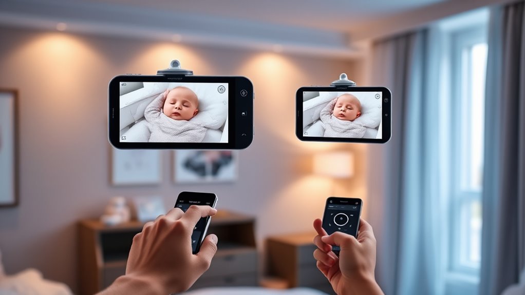 dual camera video monitoring