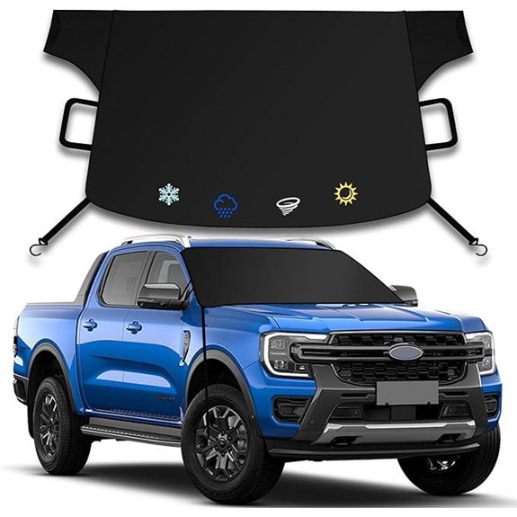 Heavy Duty Windshield Cover for Ice and Snow