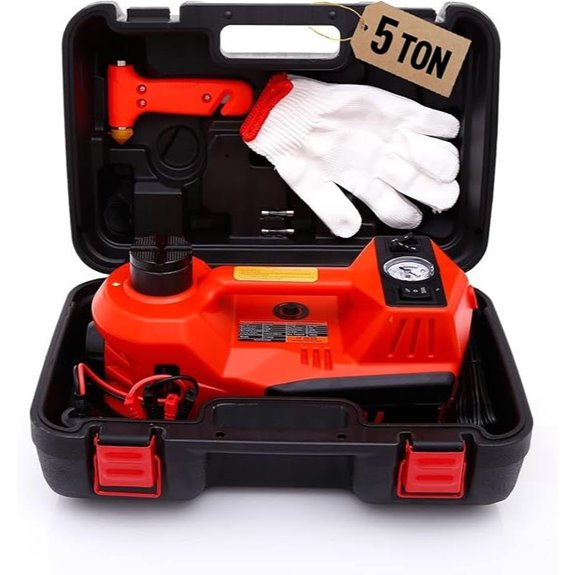 Electric Car Jack 5 Ton with Tire Pump